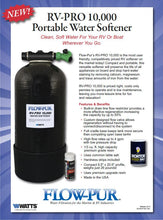 Load image into Gallery viewer, RV-Pro 10000 Portable Softener
