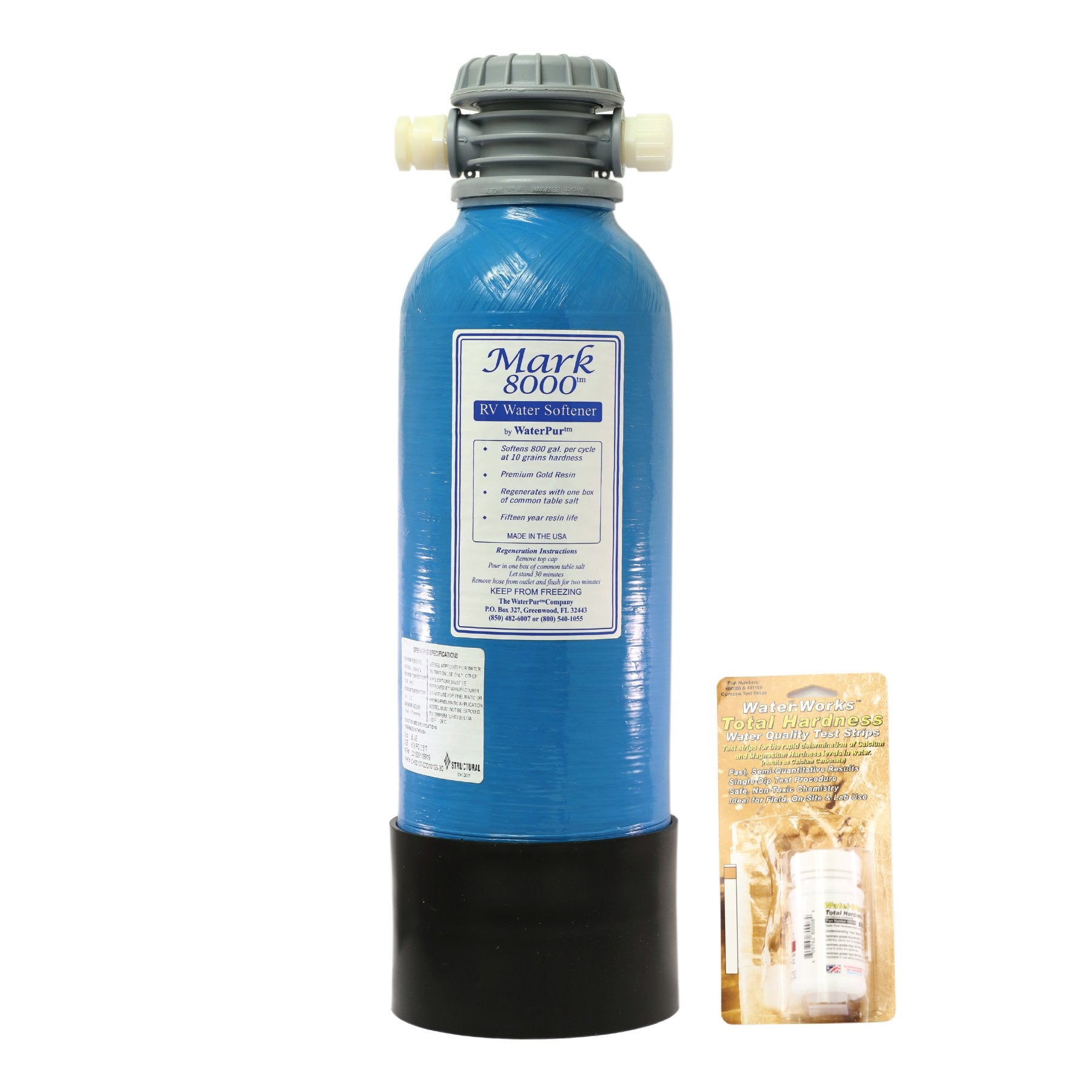 US Water Escort High Capacity Portable Water Softener
